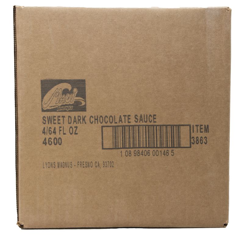 SAUCE DARK CHOCOLATE CS= 4 / 64 OZ