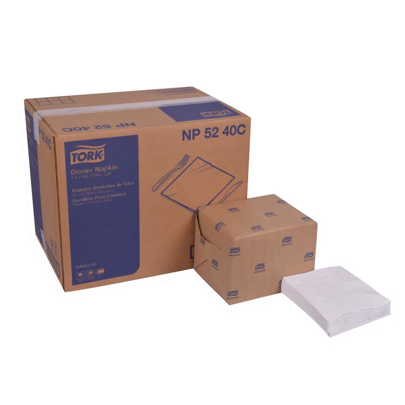 NAPKIN DINNER 15X16.5 1/4 FOLD 2 PLY
