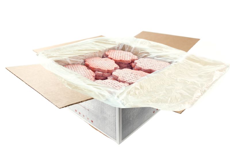 BEEF PATTY TNT SEASONED 75/25 4-1 CS= 80 / 4 OZ