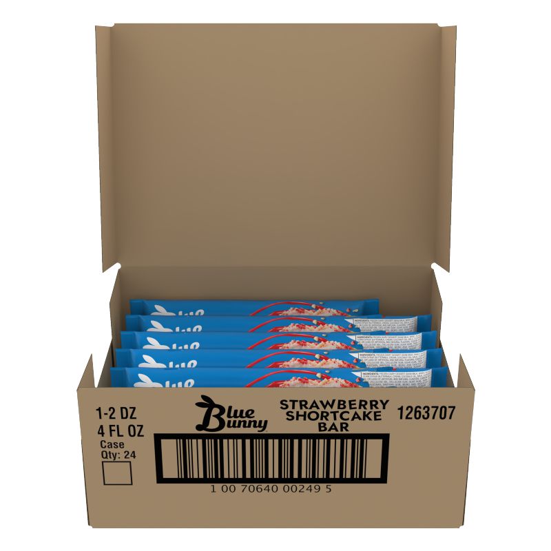 ICE CREAM BAR STRWBY SHORTCAKE 24 4 OZ CASE