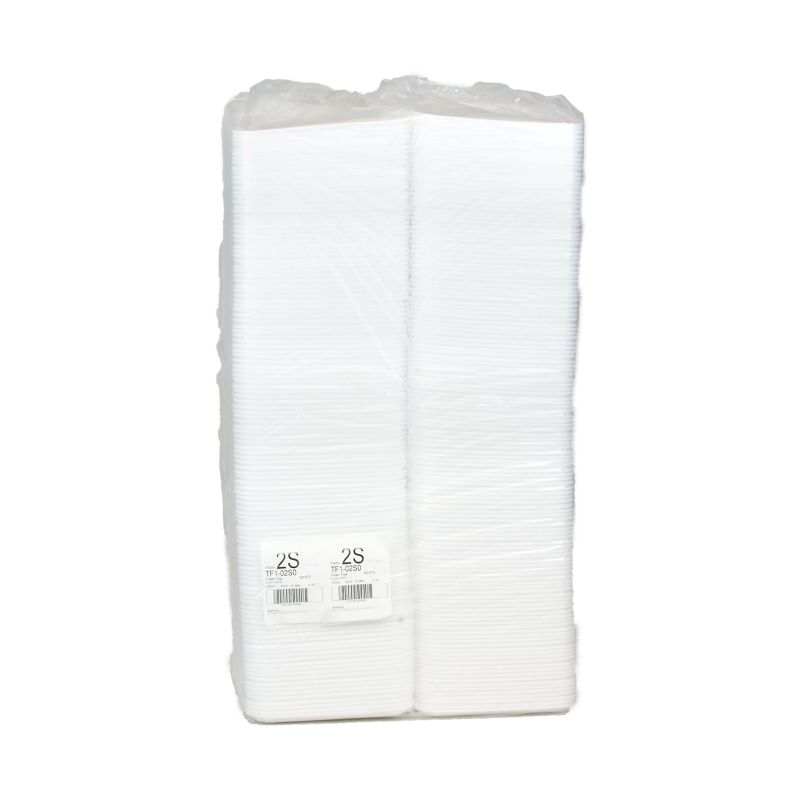 TRAY FOAM WHITE MEAT 2 LB 2 250 CT TRAYS PER CASE 500