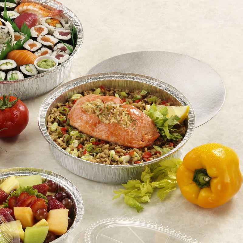 CONTAINER FOIL COMBO 250 CT 9 IN PAN