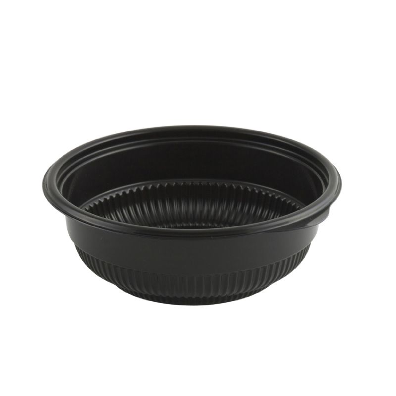 BOWL BLACK MICROWAVABLE 14 OZ