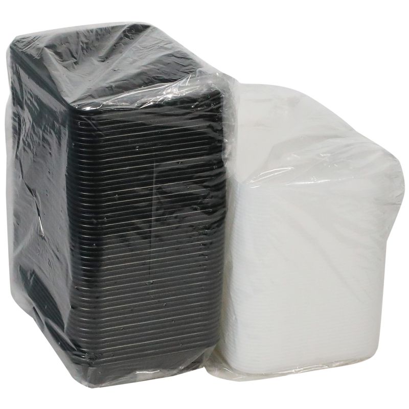 CONTAINER MICROWAVE COMBO BLACK HINGED