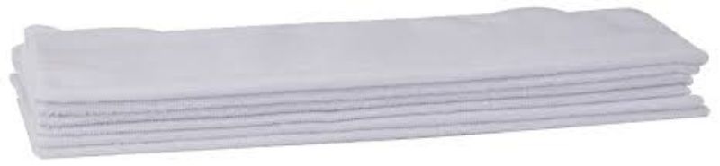 TOWEL SET MICROFIBER 16X16 WHITE