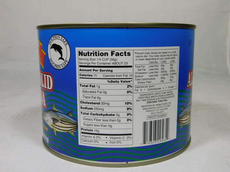 TUNA WHITE SOLID IN WATER