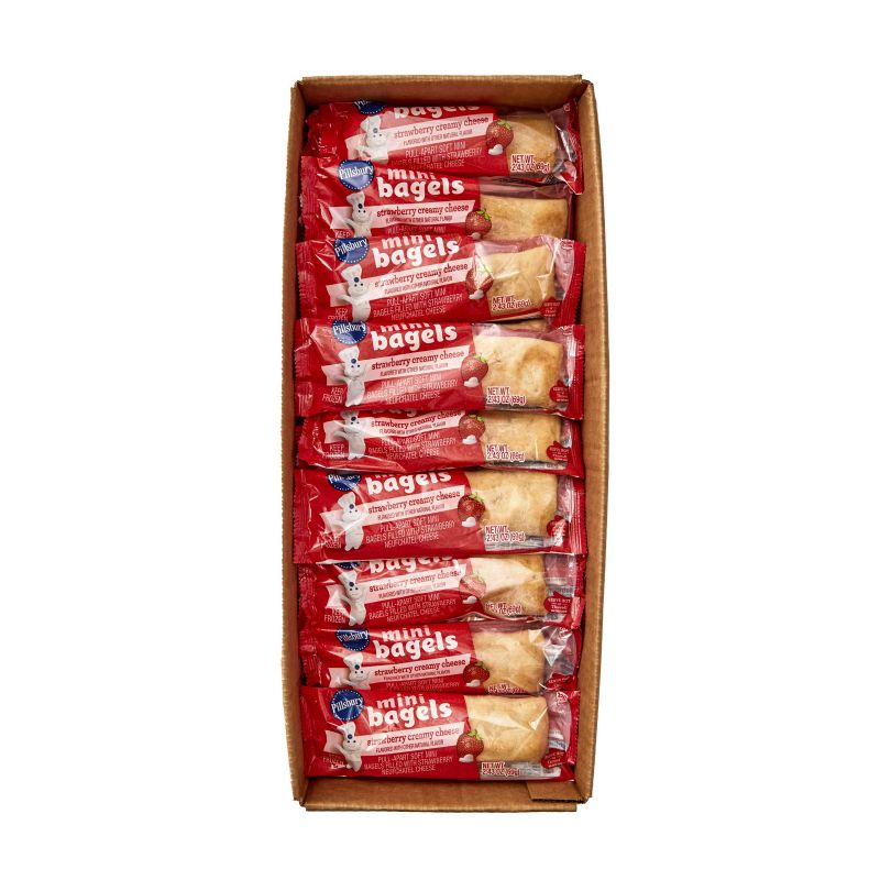 BAGEL MINI STRAW CREAM CHEESE