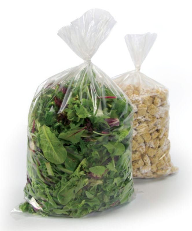 BAG FOOD POLY CLEAR 12X8X30 SO