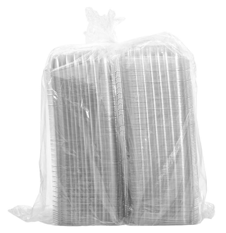 CONTAINER PLASTIC CLEAR SEAL 8.25X8.25X2