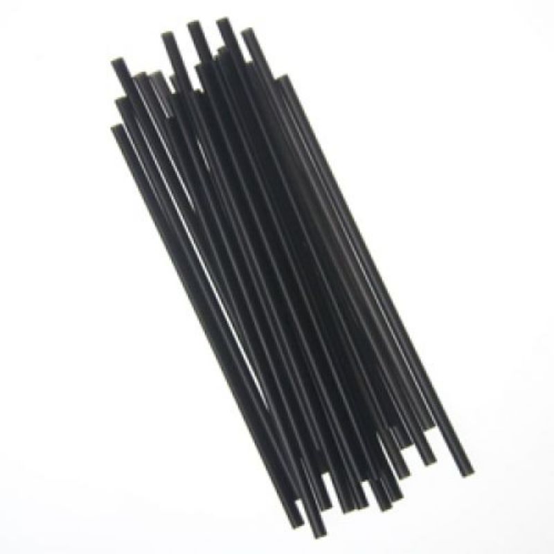 STRAW BLACK 7.75 JUMBO UNWRAPPED