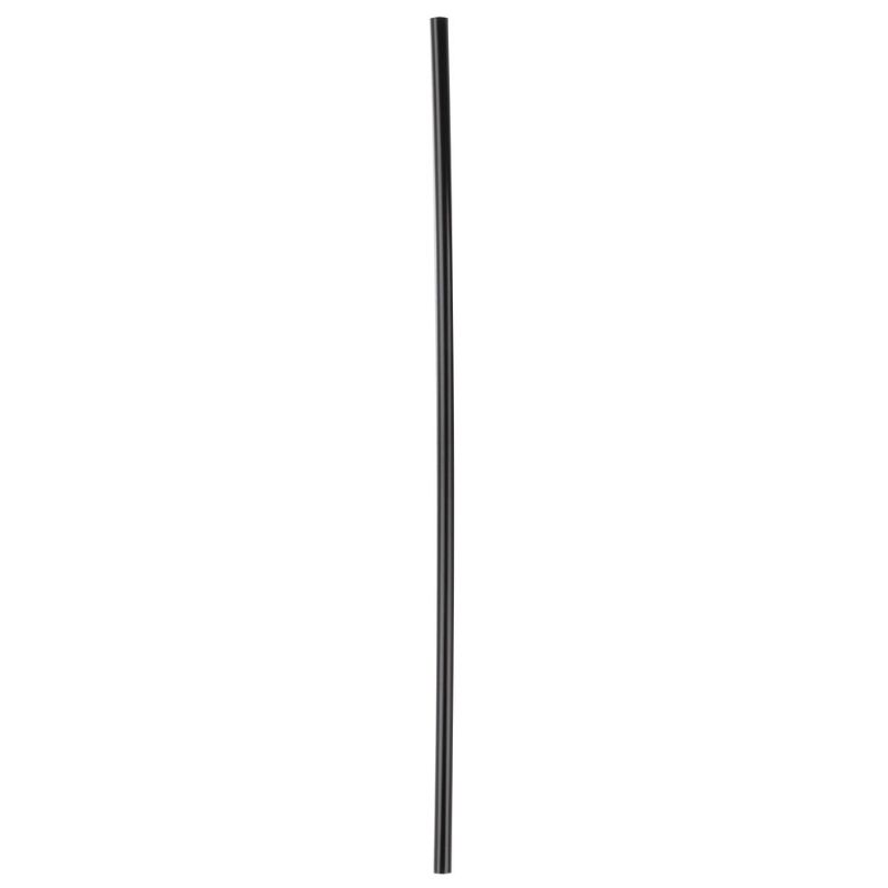 STRAW STIR BLACK 7.75 UNWRAPD