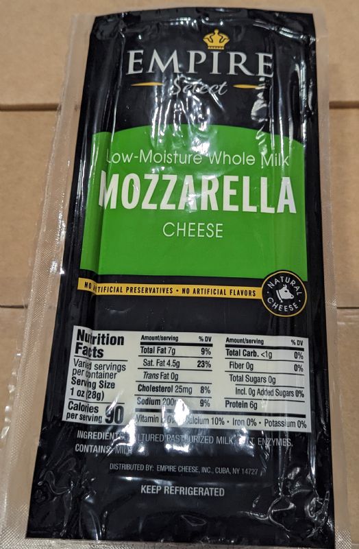 CHEESE MOZZARELLA WM LM LOAF