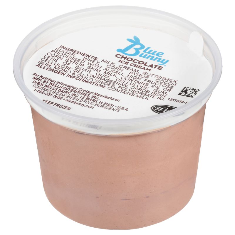 ICE CREAM CUP CHOCOLATE 4 OZ