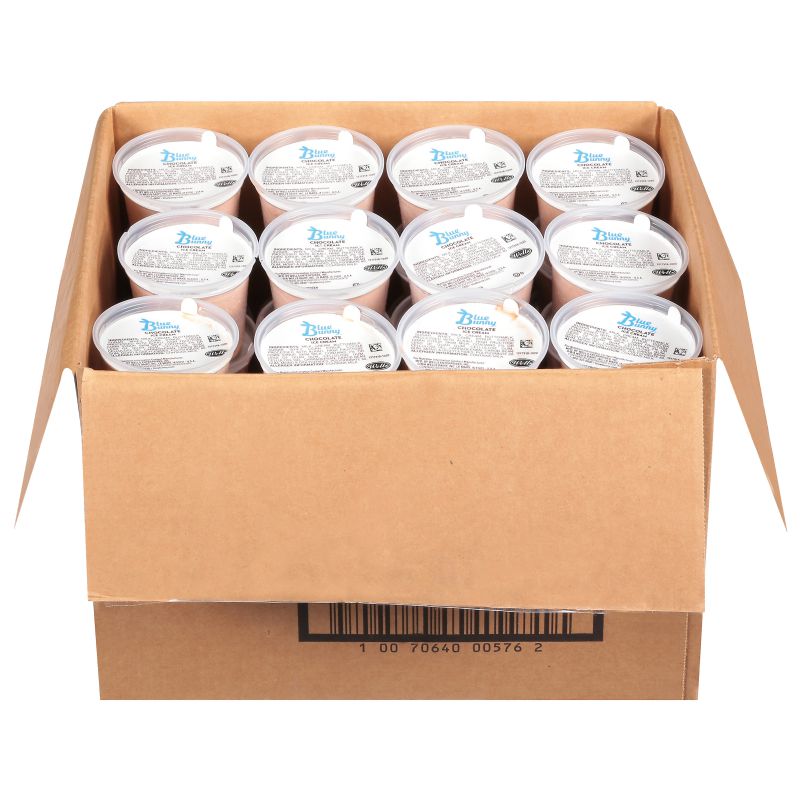 ICE CREAM CUP CHOCOLATE 4 OZ