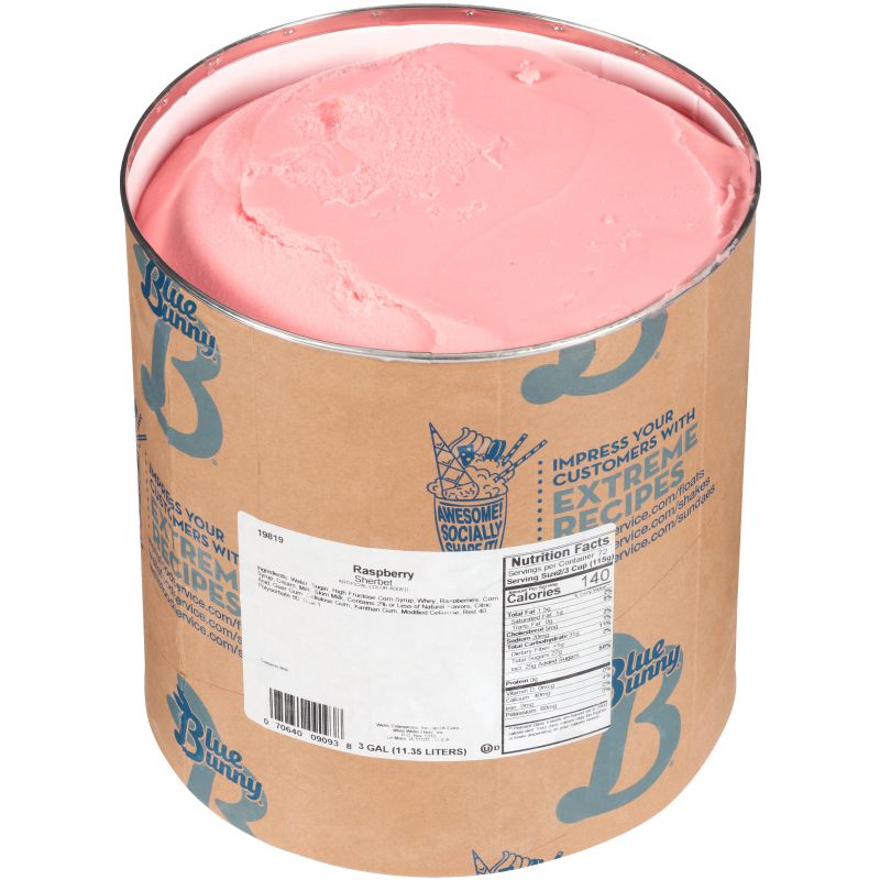 SHERBET RASPBERRY 3 GAL