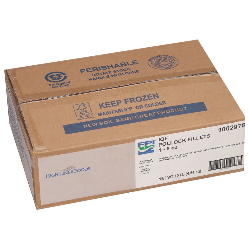 POLLOCK FILLET AK IQF