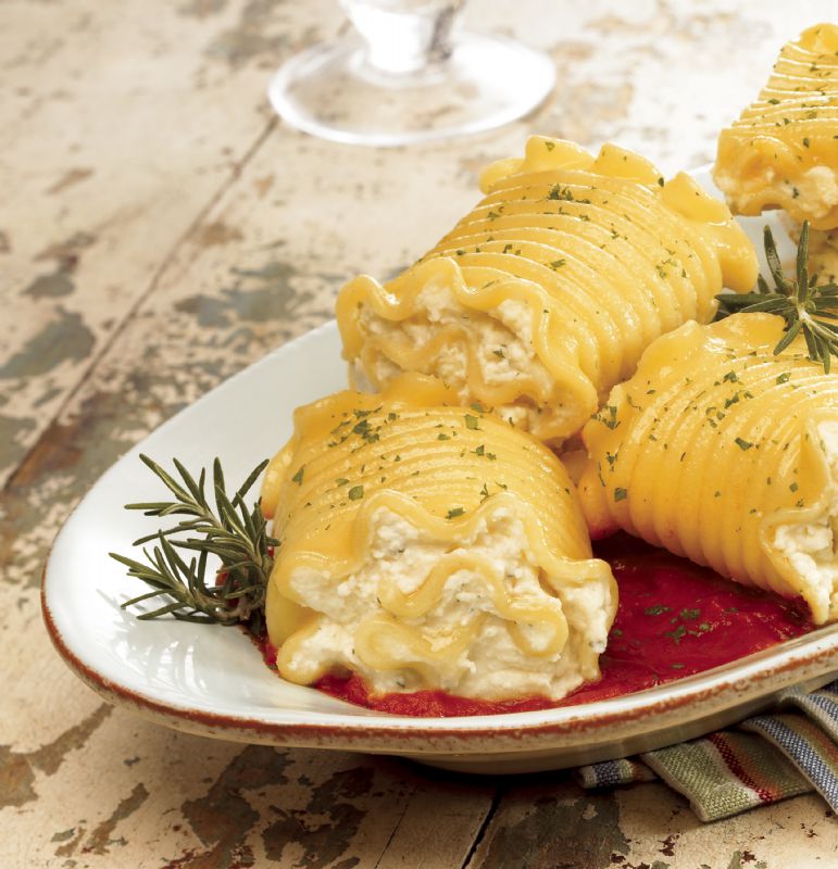 PASTA LASAGNA CHEESE ROLLUPS
