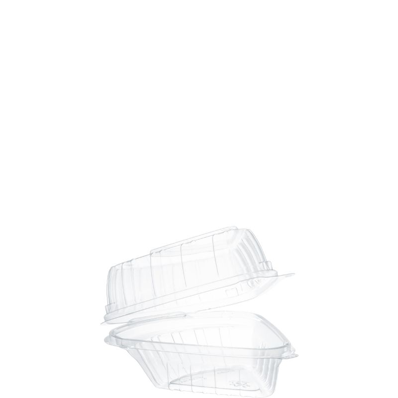 CONTAINER PIE WEDGE PLA CLR