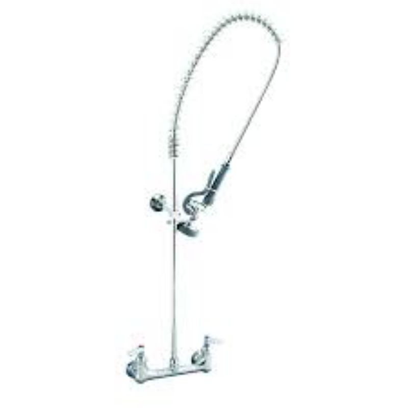 FAUCET PRE-RINSE UNIT 8" WALL MOUNT