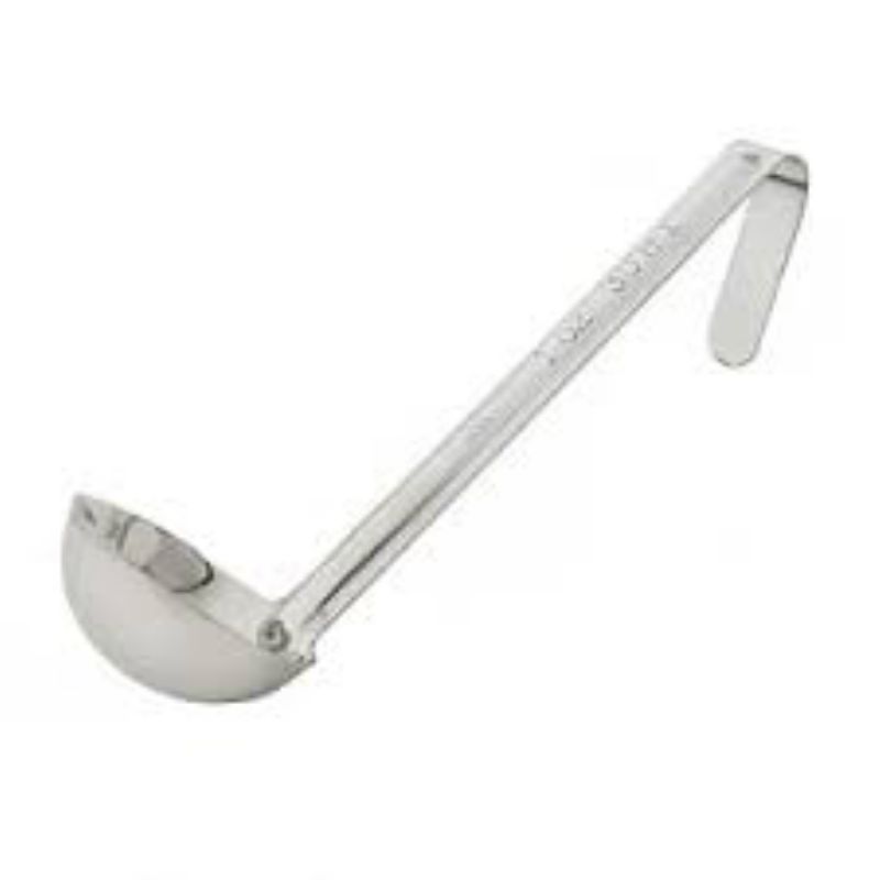 LADLE 3 OZ S/S 11.44" HOOKED HANDLE