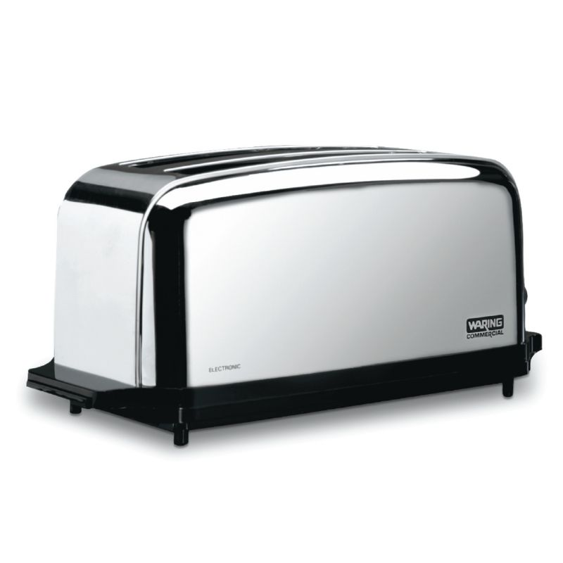 TOASTER 4-SLICE (2-SLOT) 120V COMMERICAL WIDE SLOTS EXTRA LONG