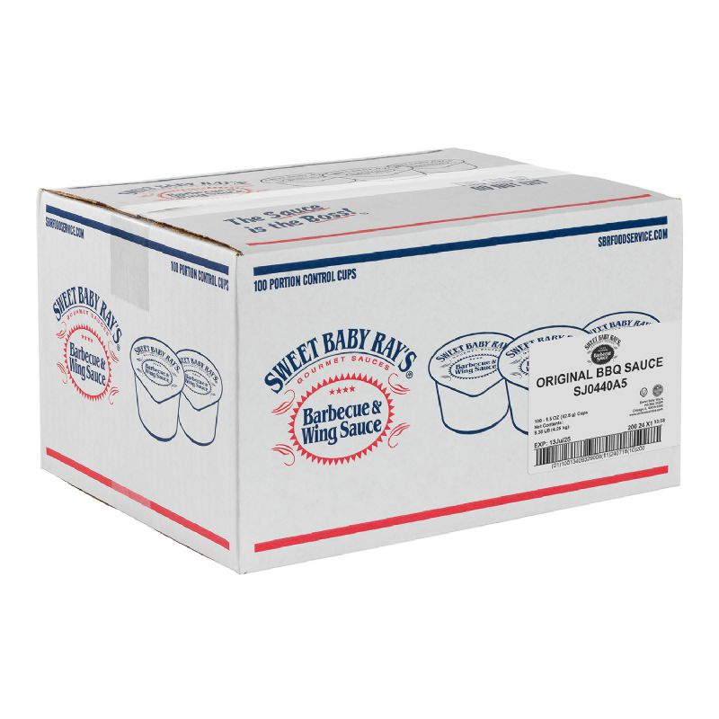 SAUCE BBQ SWEET BABY RAY CUP