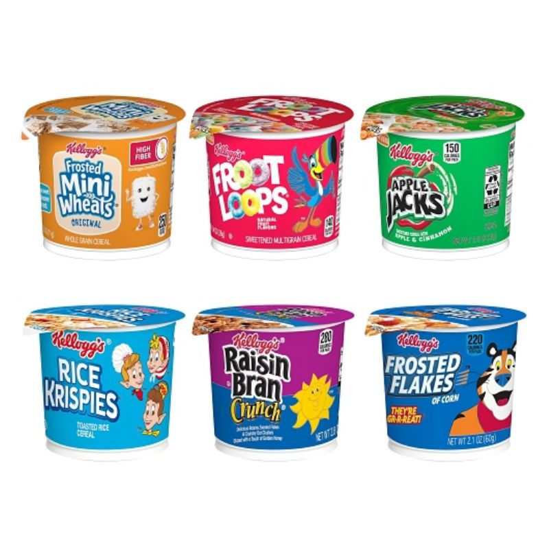 CEREAL ASSORTED CUP PACK