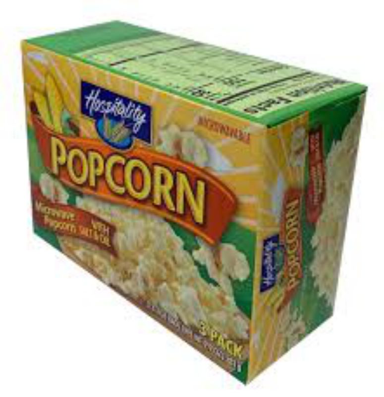 POPCORN MICROWAVE BUTTER BAG
