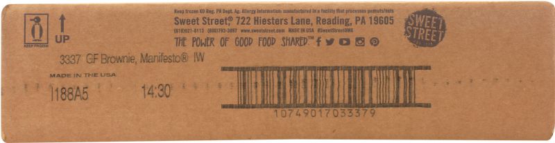 BROWNIE HAONDURAN CHOC CF I/W