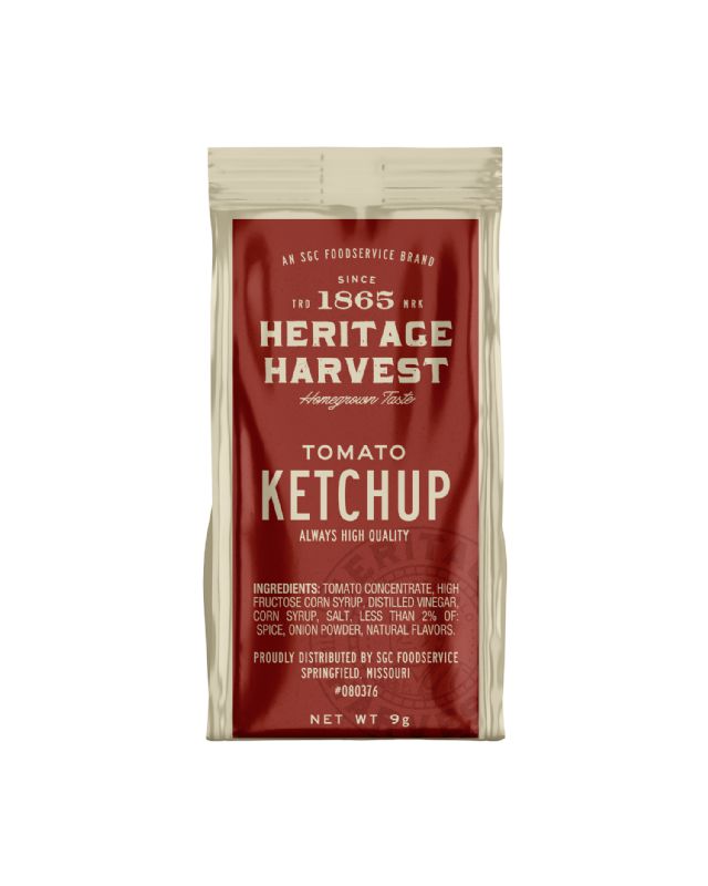KETCHUP FANCY FOIL PACKET PC