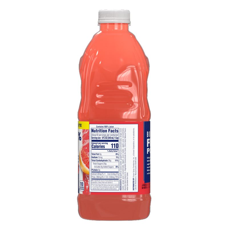 JUICE GRAPEFRUIT RUBY RED 100%