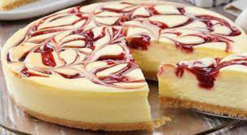 CHEESECAKE STRAWBERRY SWIRL