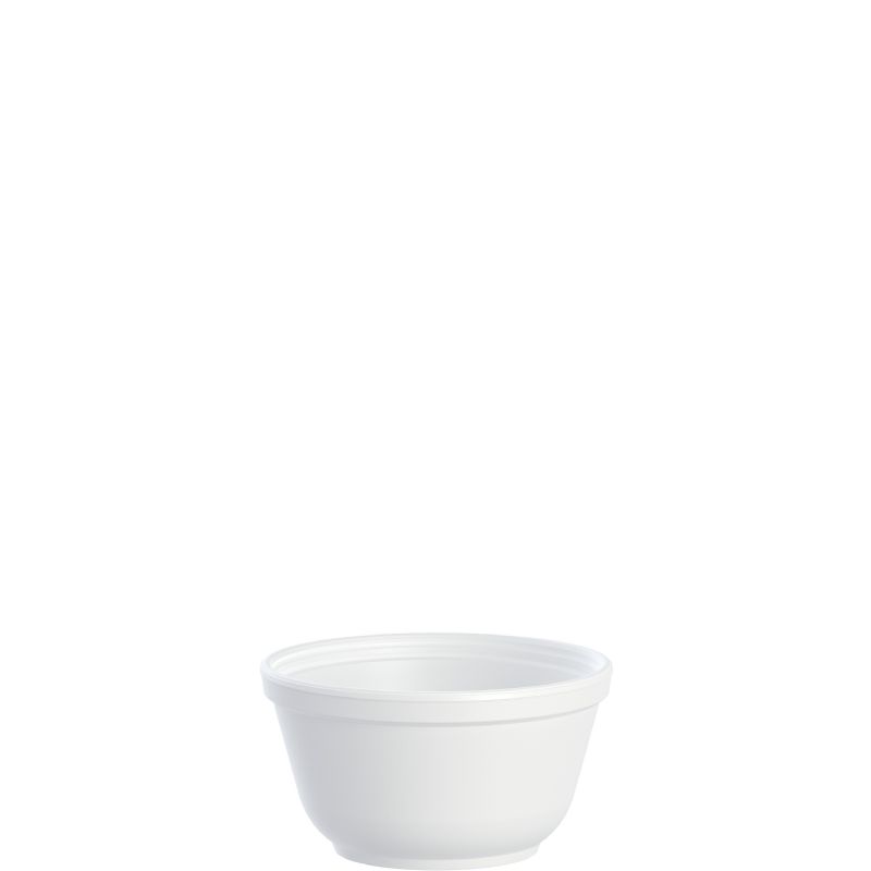 BOWL FOAM WHITE 10 OZ
