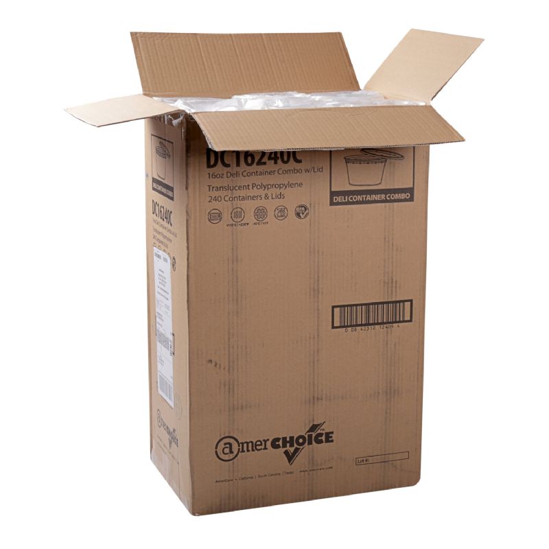 CONTAINER DELI COMBO 16 OZ