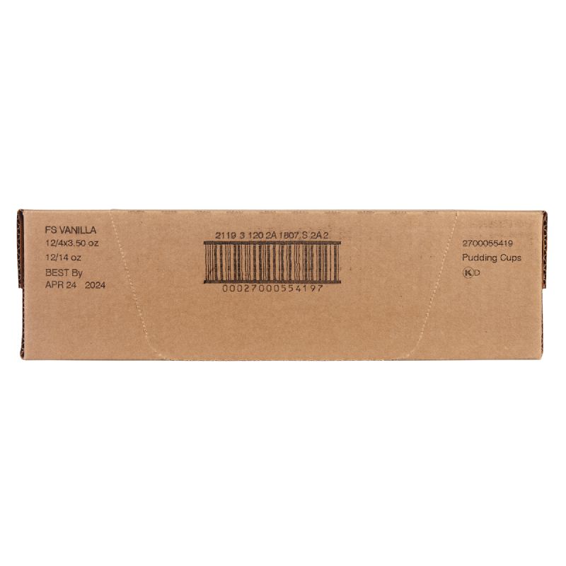 PUDDING VANILLA SNACK PACK SO