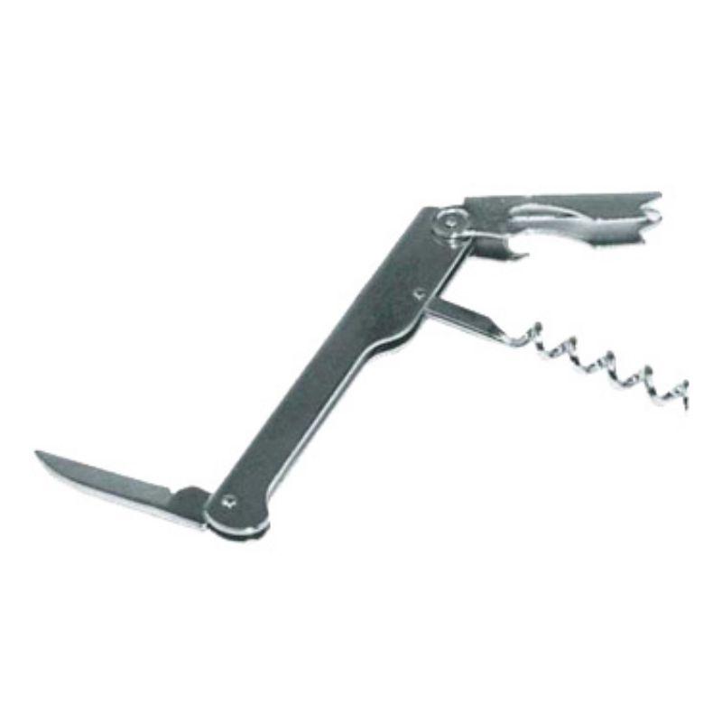 CORKSCREW WAITER S/S CURVED KNIFE