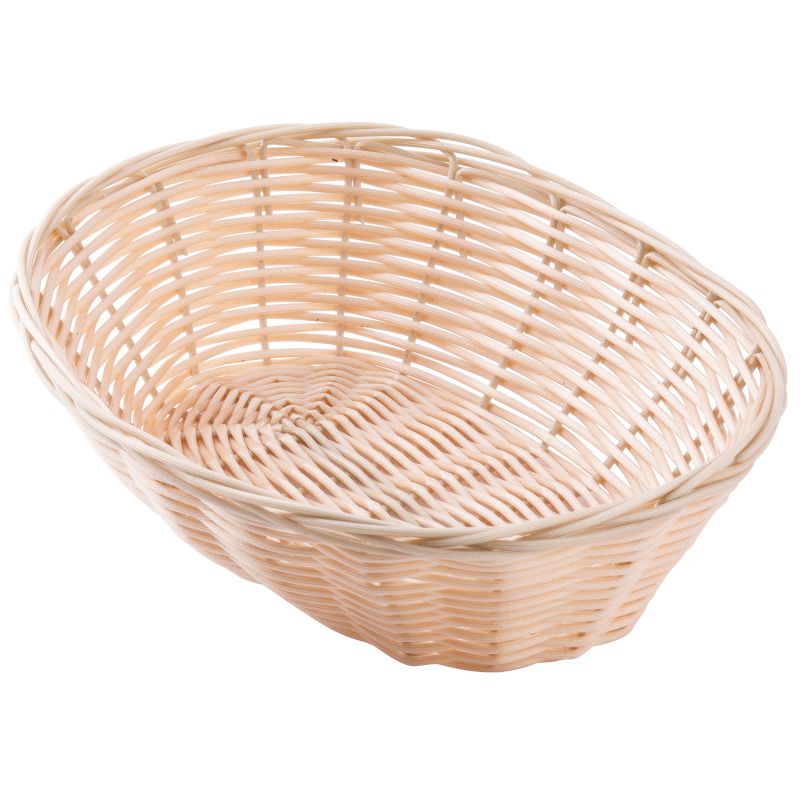 BASKET POLY CORD NATURAL 9X6X3