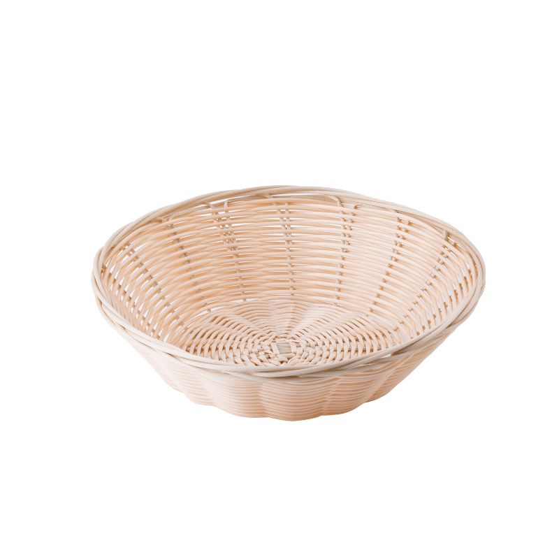 BASKET POLY CORD WICKER 8.5X2.5