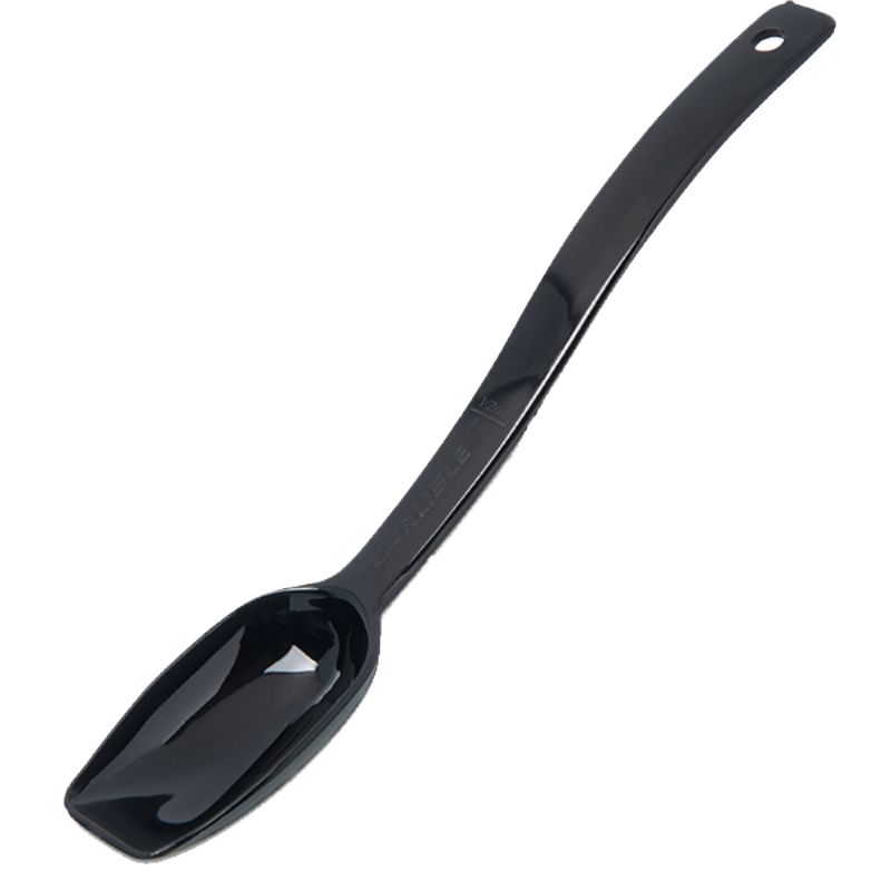 SPOON SERVING PLASTIC BLACK .5 OZ 8