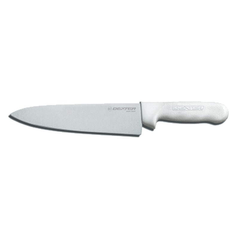 KNIFE COOK WHITE HANDLE SANISAFE 8