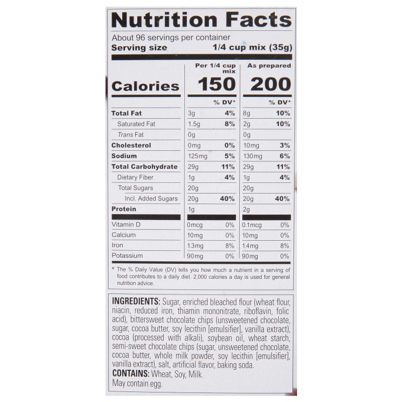 MIX BROWNIE TRI CHOC SO