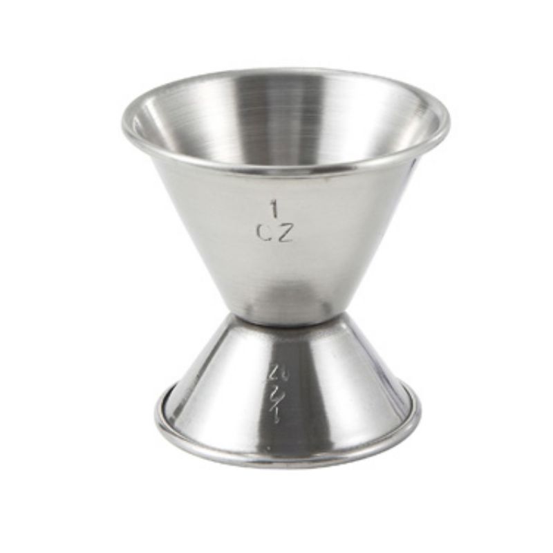 JIGGER S/S SATIN 1/2 OZ X 1 OZ