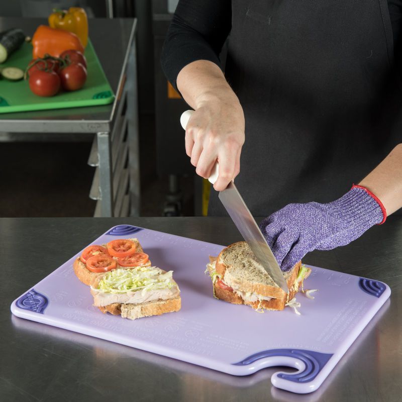 CUTTING BOARD PURPLE(ALLERGEN)