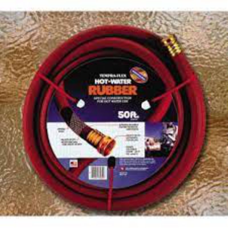 HOSE HOT WATER RED 5/8 X 50'