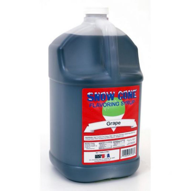 SYRUP SNOW CONE GRAPE 1 GAL