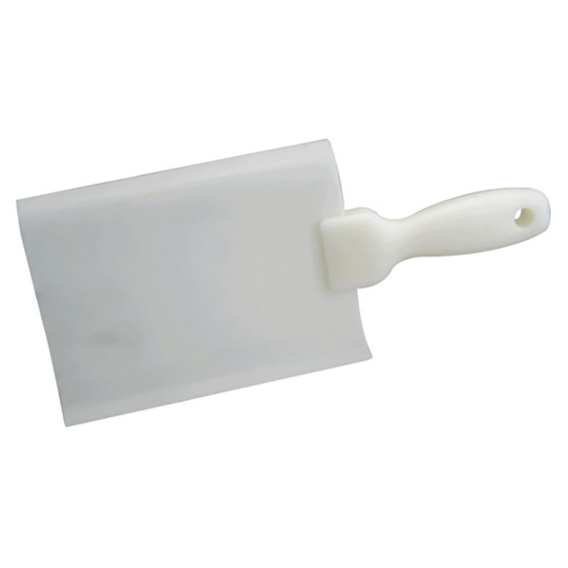 SPATULA PLASTIC WHITE 6X13.75