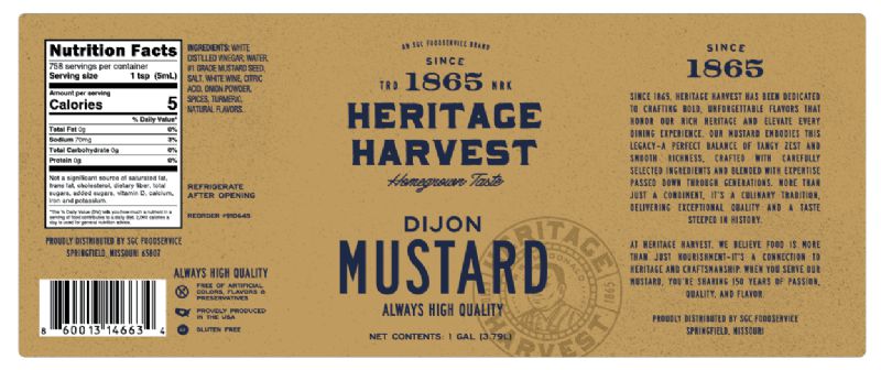 MUSTARD DIJON