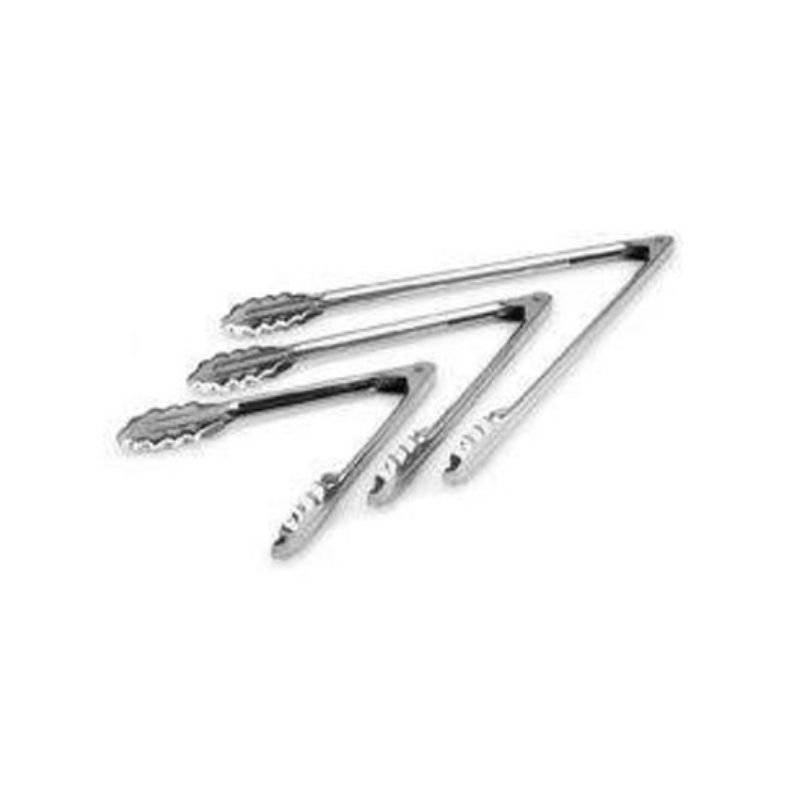 TONG HEAVY DUTY HINGED S/S 12 INCH