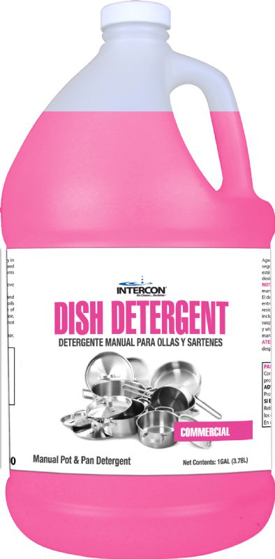 DETERGENT POT PAN PINK