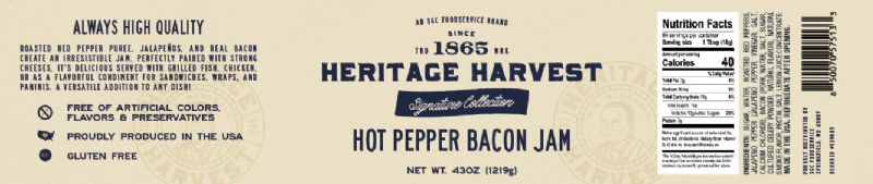 JAM HOT PEPPER BACON